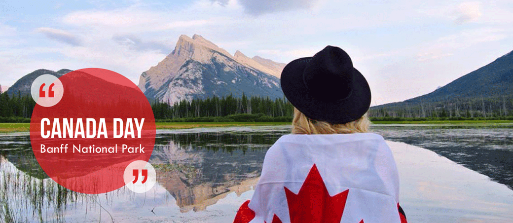 Canada Day Banff National Park Mazda